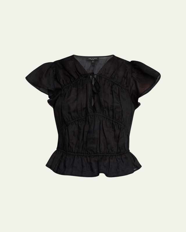 Valentina Ruched Top